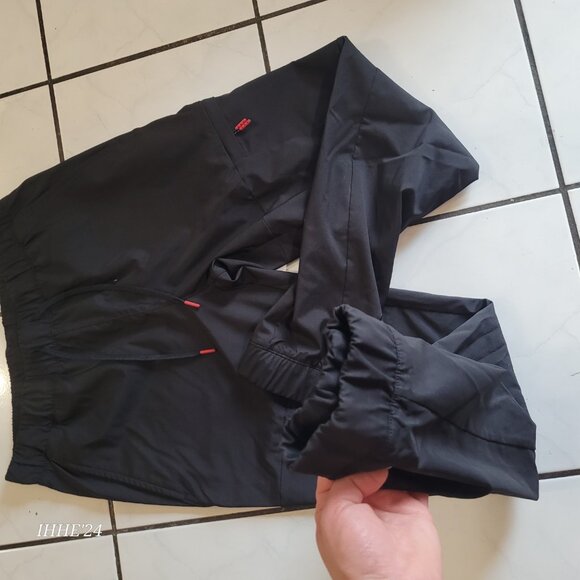 WiPro Mens Quick-Dri Black Jogger Pants M 32-34 Polyester Spandex - Picture 8 of 8